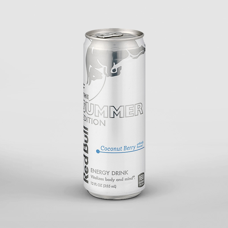 RED BULL EDITION WHITE CAN 24X25cl