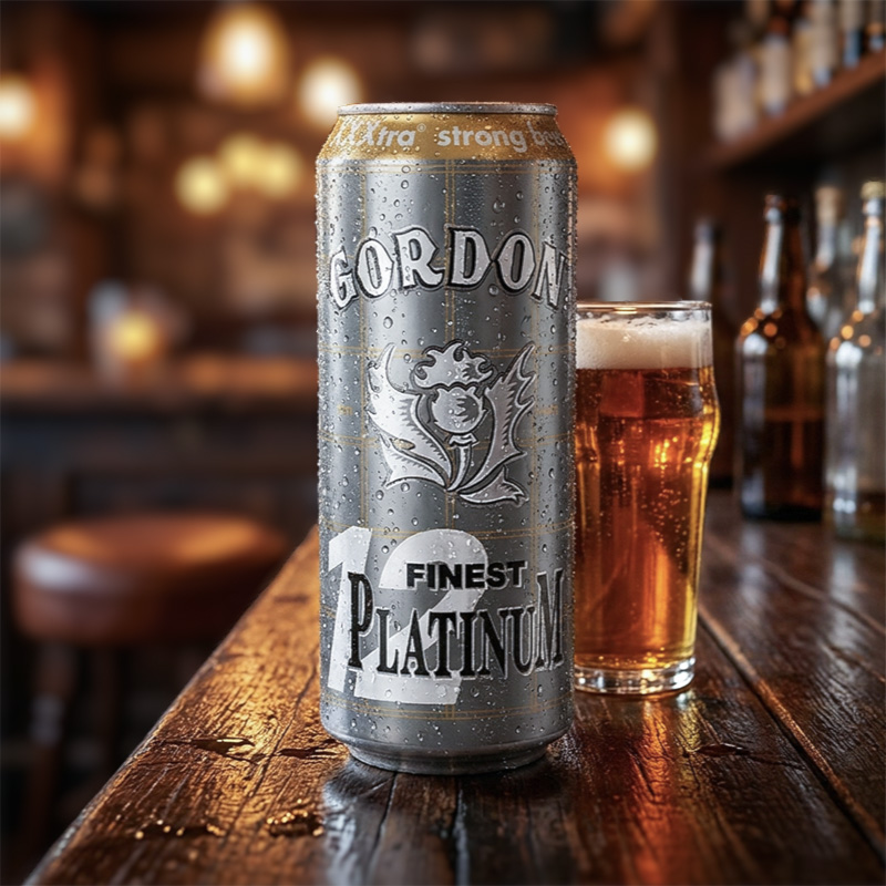 GORDON FINEST PLATINUM CAN 24X50cl