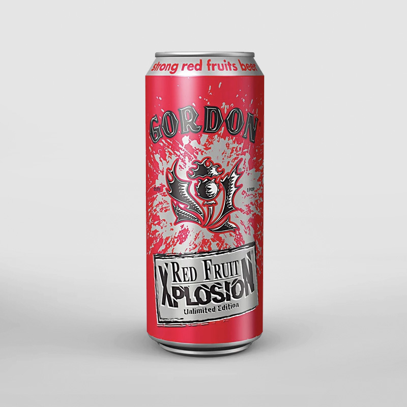 GORDON RED FRUIT XPLOSION CAN 12X50cl