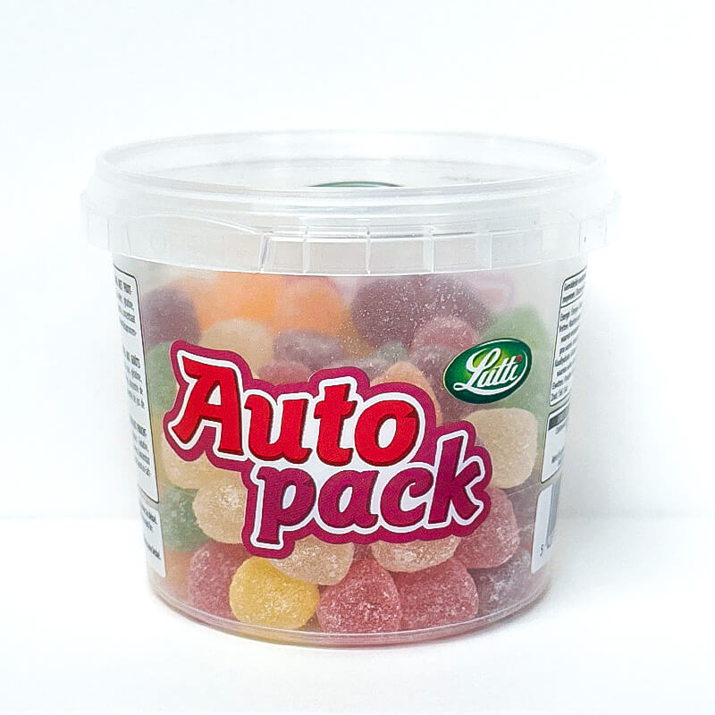 LUTTI AUTOPACK GUMS ASSORTIE (CONFETTI) 12x200g