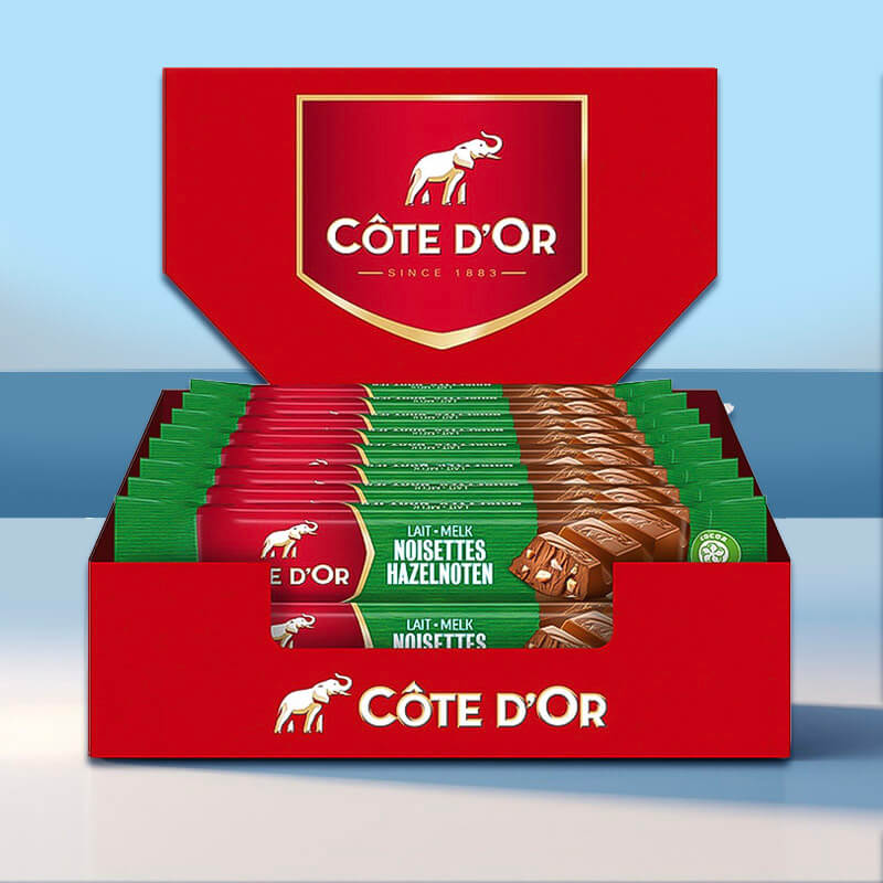 COTE D'OR MELK STUKJES NOOTJES 32x45g