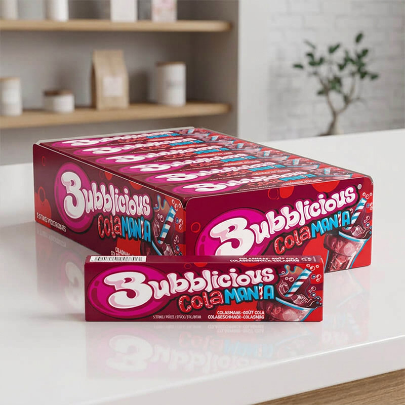 BUBBLICIOUS COLA 18x39g
