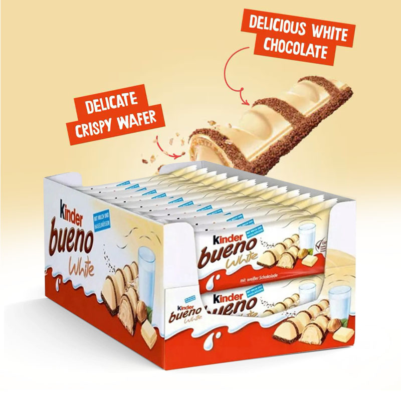 KINDER BUENO WHITE T2 30x39g