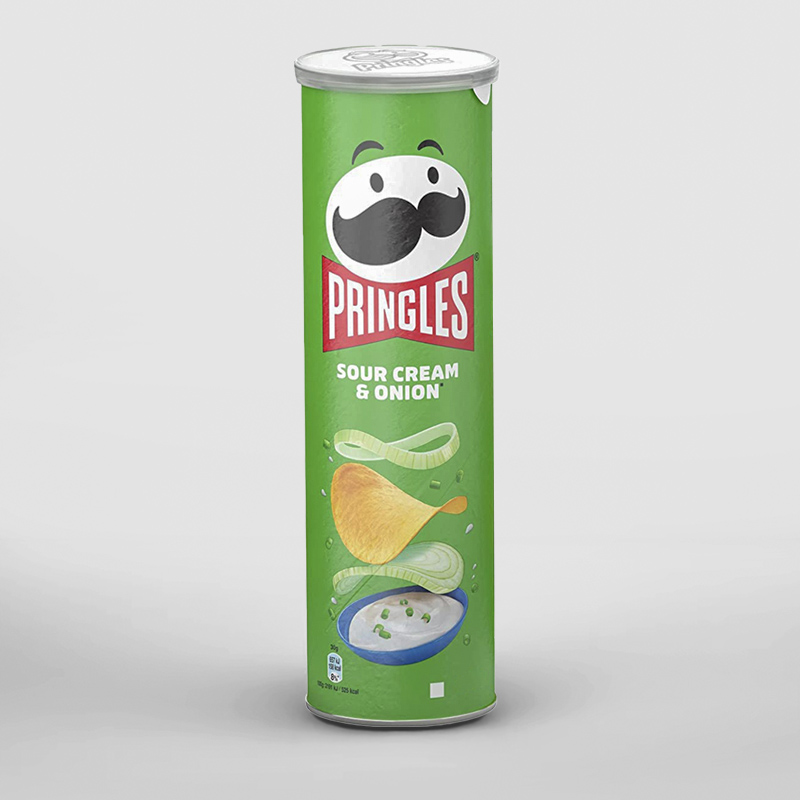 PRINGLES SOUR CREAM & ONION 19x165g