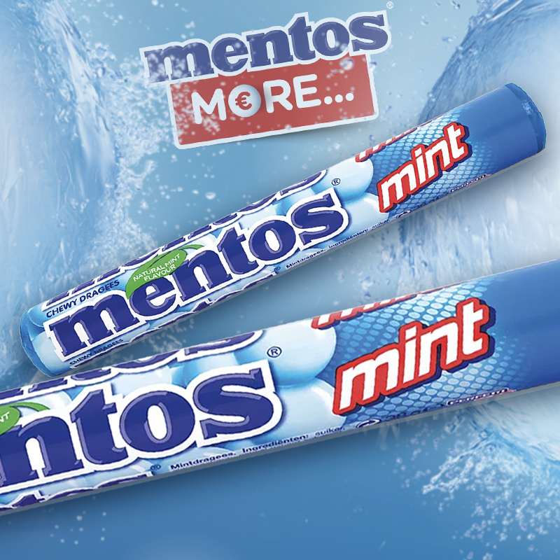 MENTOS ROL MINT 40x38g