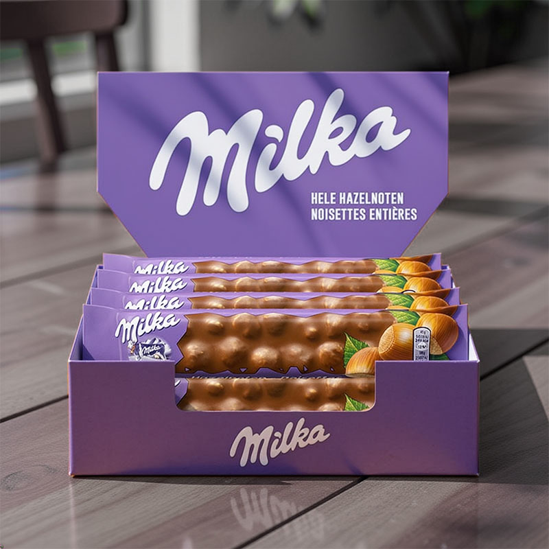 MILKA MELK HELE HAZELNOTEN 30x45g