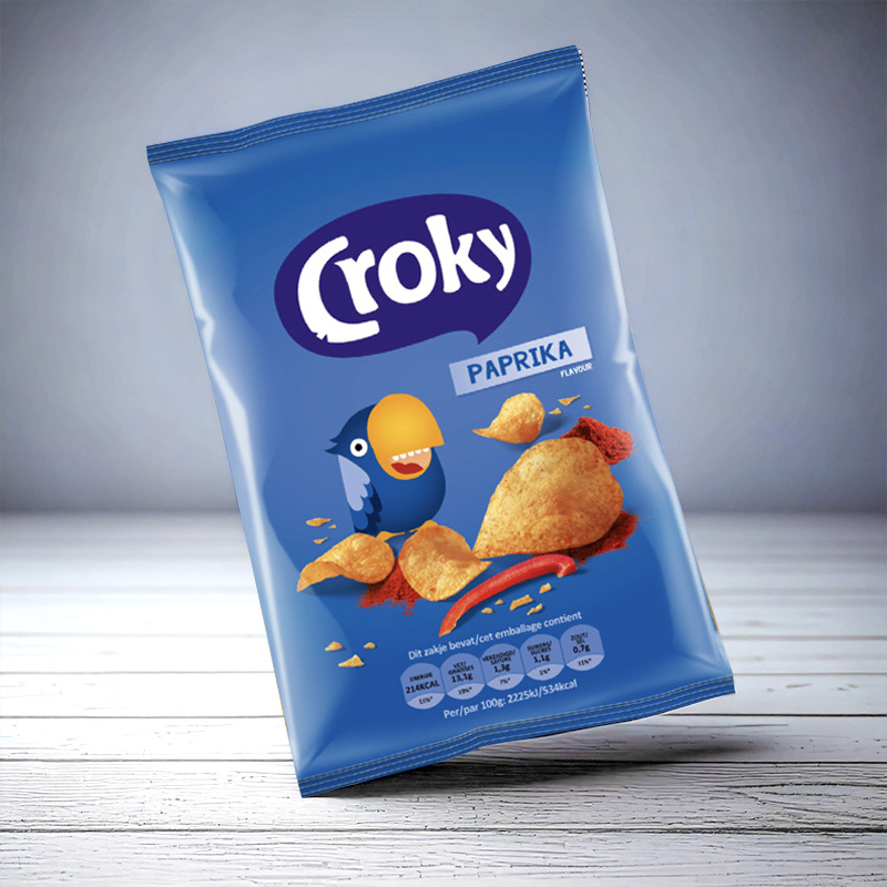 CROKY PAPRIKA 20X40g