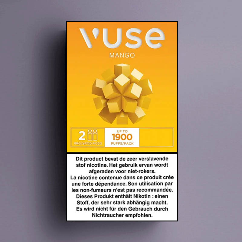 VUSE CLASSIC MANGO 2 PODS 18mg /5 &