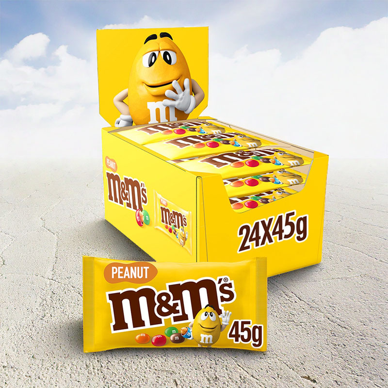 M&M'S PEANUT 24x45g