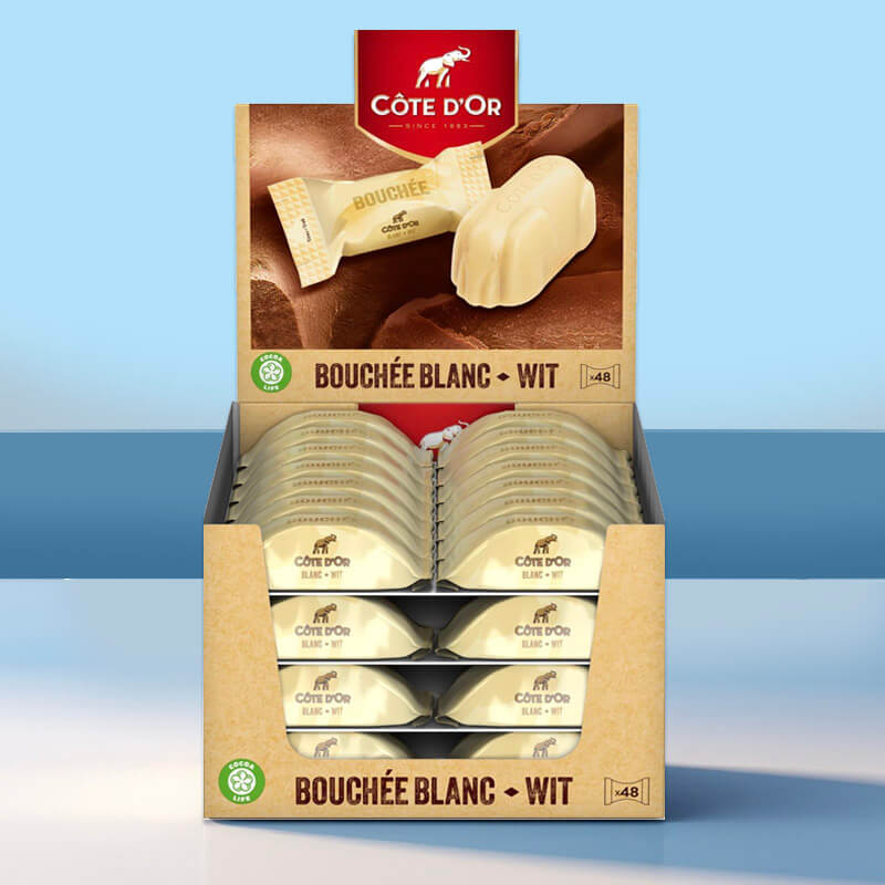 COTE D'OR BOUCHEE WHITE 48x25g