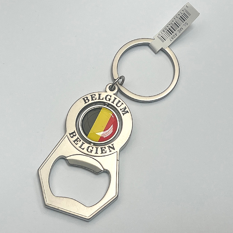 KEYCHAIN BOTTLE OPENER BELGIUM