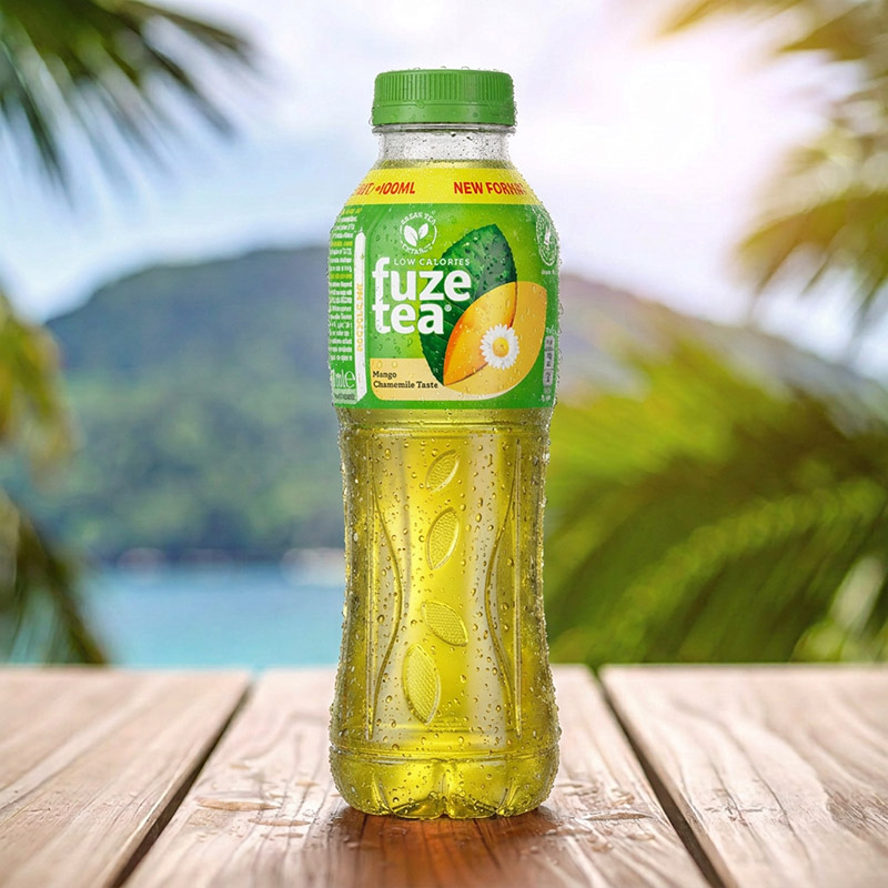 FUZETEA MANGO CHAMOMILE PET 4X6X40cl