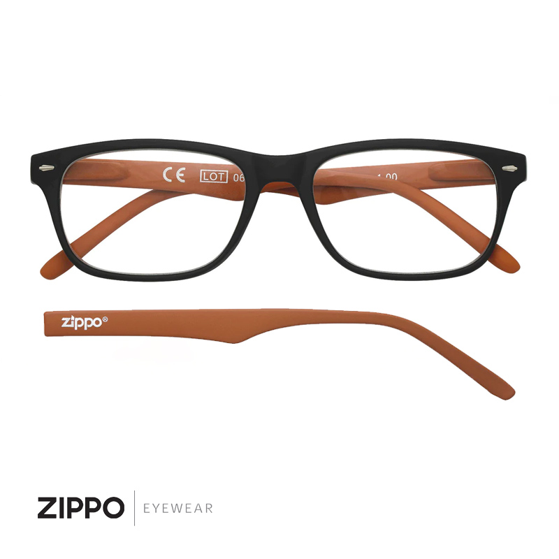 ZIPPO READING GLASSES 31Z B3 BRO350 / DUM1