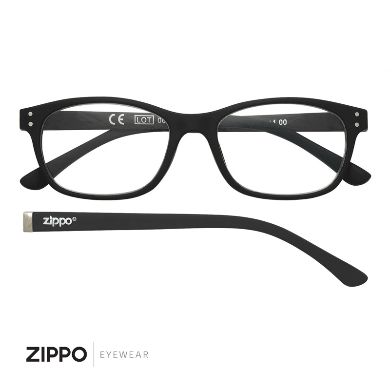 ZIPPO READING GLASSES 31Z B27 BLK350 / DUM1