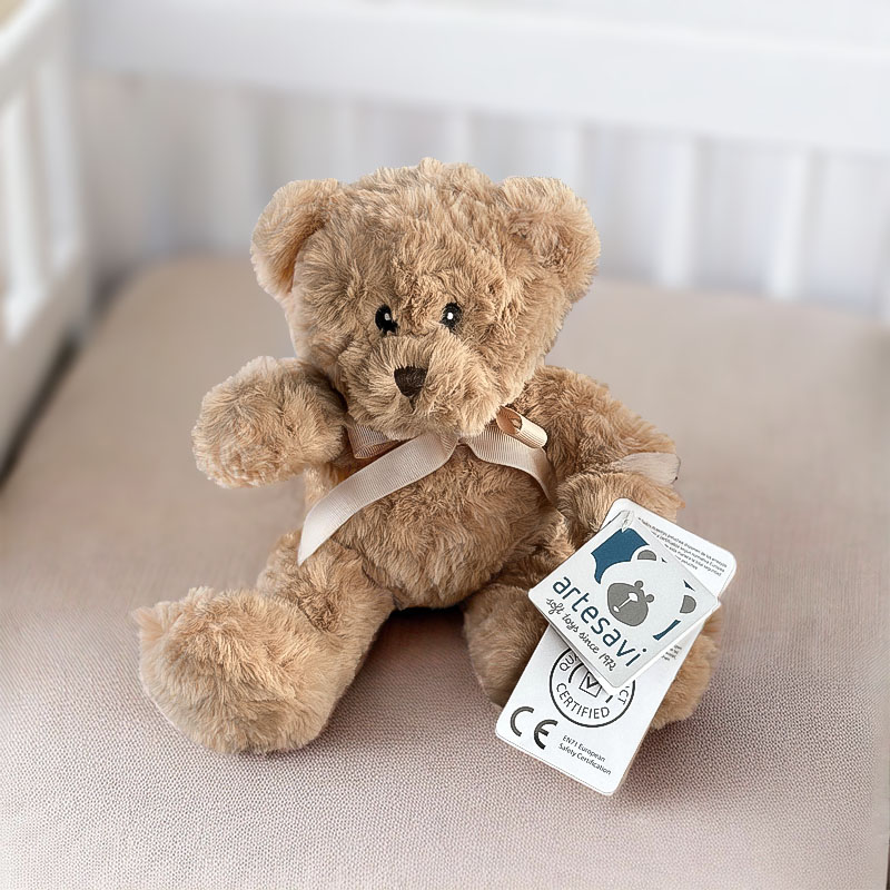 TEDDY BEAR LARRY BROWN 25CM