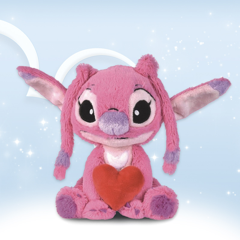 DISNEY ANGEL HOLDING HEART 25cm