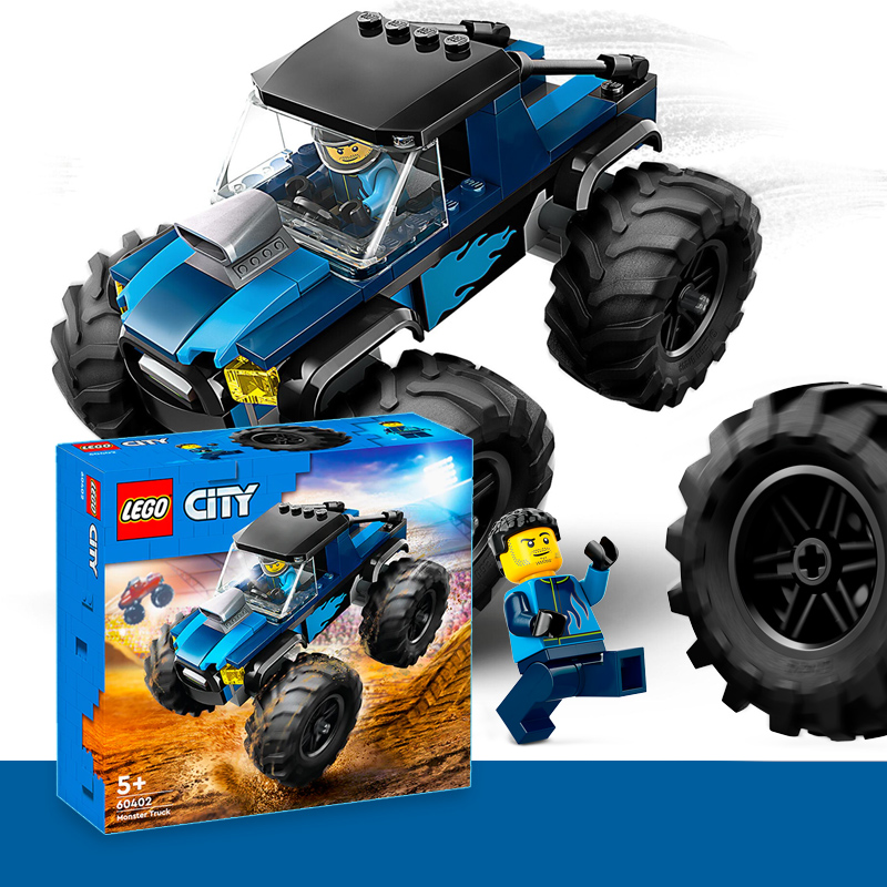 LEGO 60402 CITY BLUE MONSTER TRUCK