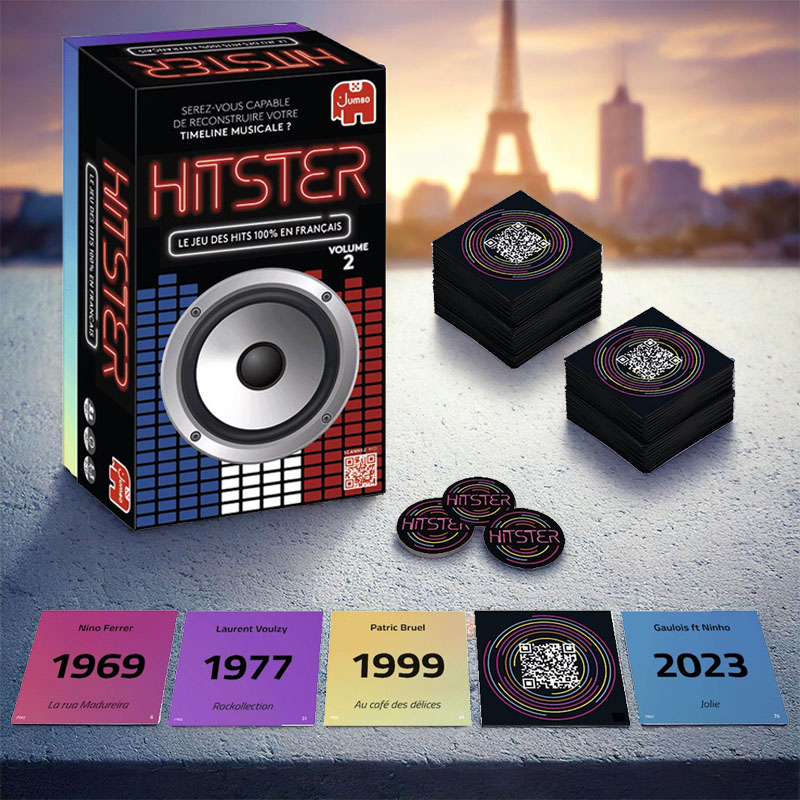 HITSTER 100% CHANSONS FRANCAISES