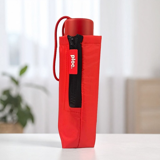 [00130207] UMBRELLA PLOC MINI RED 17cm