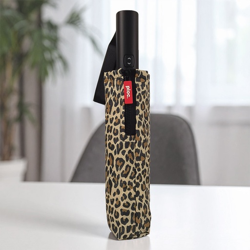 [00130265] UMBRELLA PLOC COMPACT LEOPARD 30cm