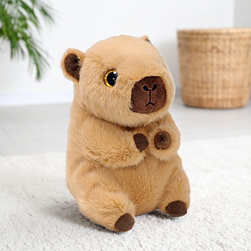 [00020842] TY BEANIE BELLIES LARA THE CAPYBARA 15cm