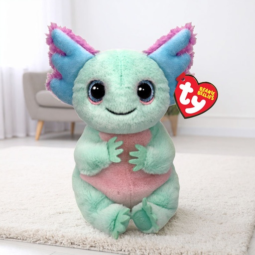 [00020846] TY BEANIE BELLIES ALEX AXOLOTL 15cm