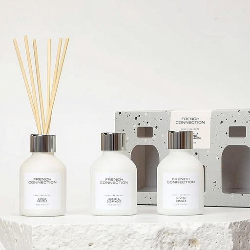 [FCD007WSET] FRENCH CONNECTION WHITE DIFFUSERS 3 X 50ML