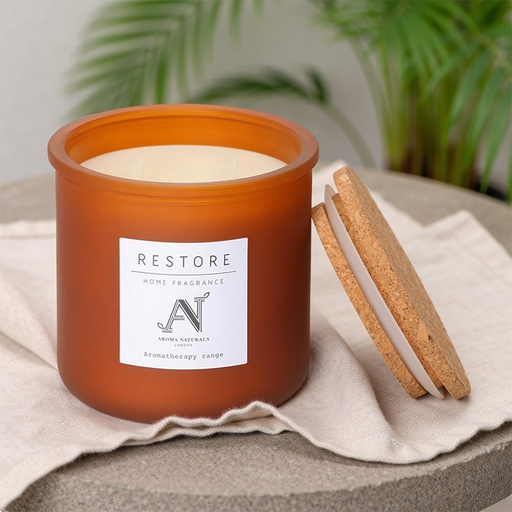 [ANLARCM001RS] AROMATHERAPY CANDLE RESTORE 425G MEDIUM