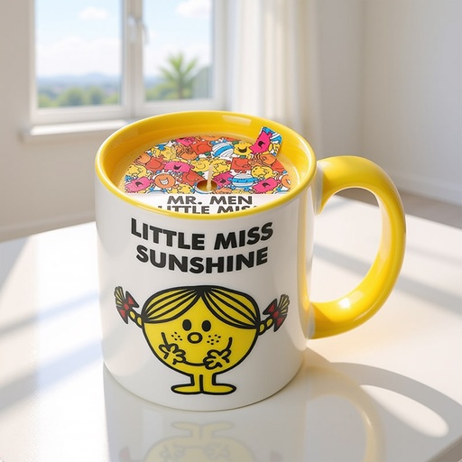 [MMLMMS005SY] LITTLE MISS SUNSHINE CANDLE MUG COCONUT&PINEAPPLE 256G