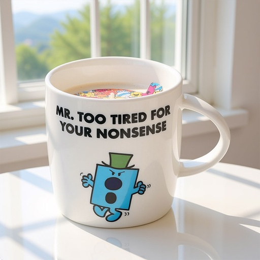 [MMLMMG002UN] MR. GRUMPY (TOO TIRED) CANDLE MUG SPICE&WOOD 250G