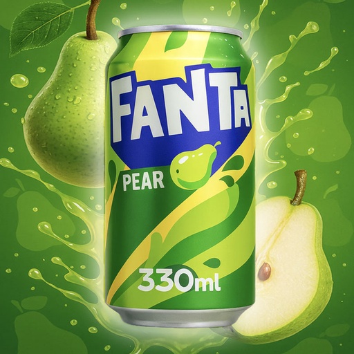 [D0703063] FANTA PEAR 24 x 33cl