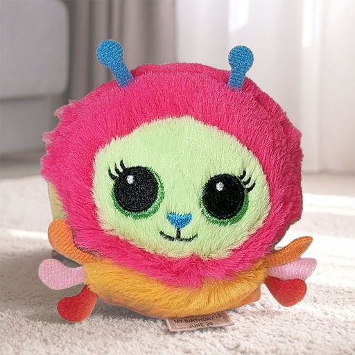 [00020896] TY BEANIE BOUNCERS CRYSTAL THE CATERPILLAR 9CM