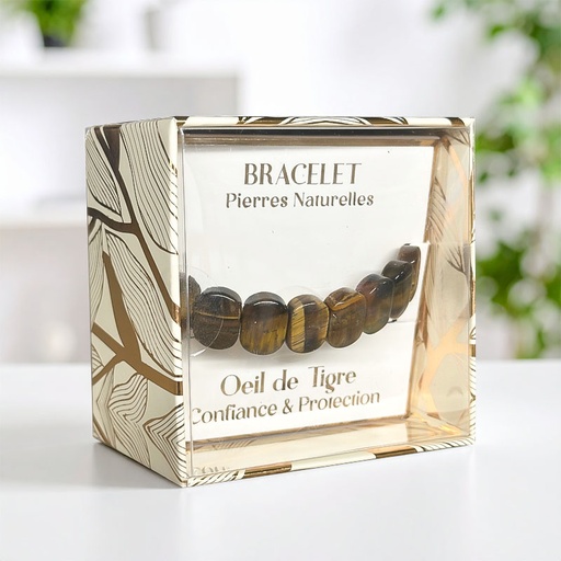 [00336279-1] BRACELET PIERRE NATUREL OEIL DE TIGRE