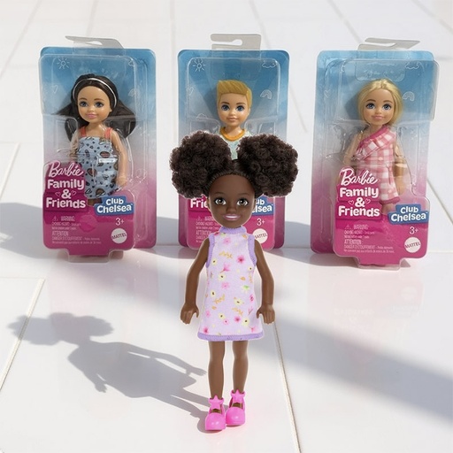 [00040066] BARBIE CHELSEA CLUB MINI DOLLS 4ass /6