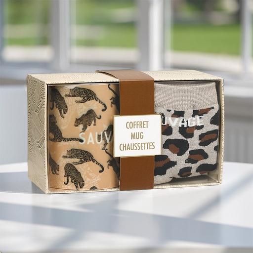 [00120422] GIFT SET SAUVAGE MUG + SOCKS