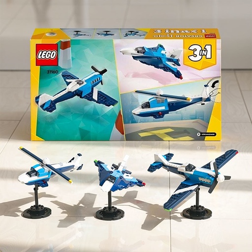 [00111159] LEGO 31160 CREATOR 3 IN 1 RACING PLANE