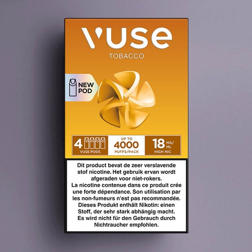 [00002281] VUSE CLASSIC TOBACCO 4-POD 18MG /5
