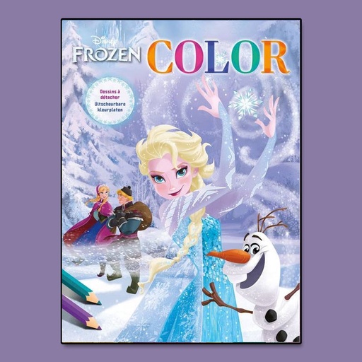 [00070082] COLOR BOOK DISNEY FROZEN COLORIAGE