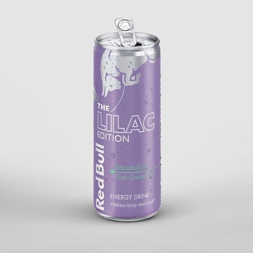 [D0801043] RED BULL THE LILAC EDITION 24x25cl