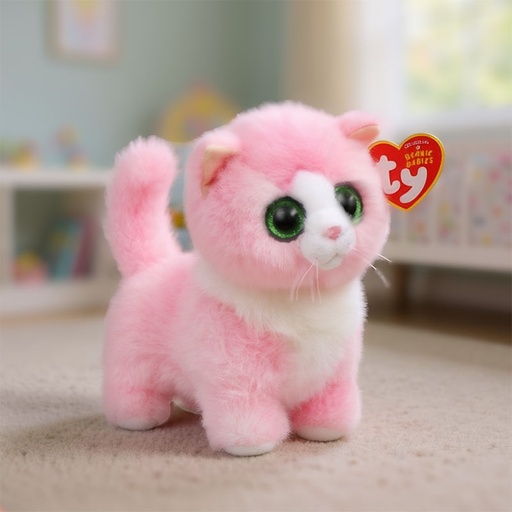 [00021008] TY BEANIE BOO'S LADY THE CAT SMALL 15CM