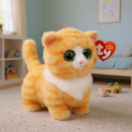 [00021009] TY BEANIE BOO'S MELANIE THE CAT SMALL 15CM