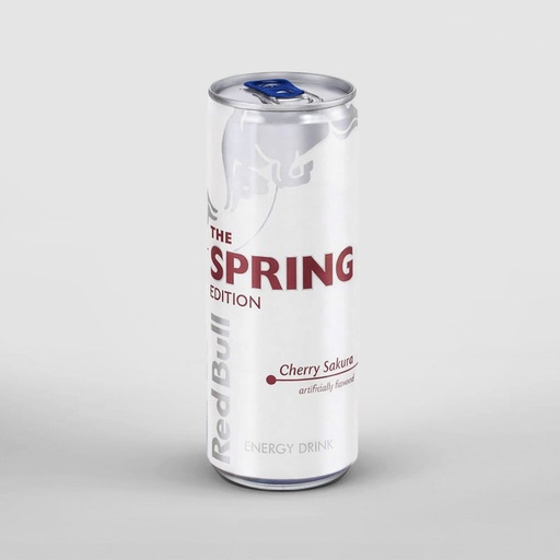 [D0801044] RED BULL SPRING EDITION CHERRY SAKURA 24x25cl