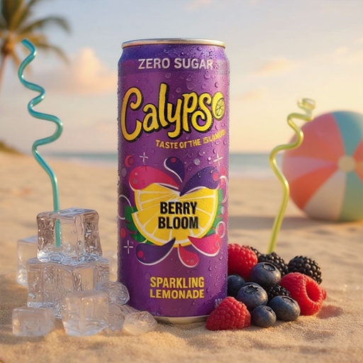 [D1002108] CALYPSO SPARKLING BERRY BLOOM ZERO 12 x 33cl