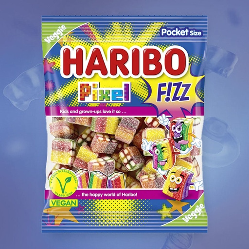 [C0301015] HARIBO PIXEL FIZZ 28x70g