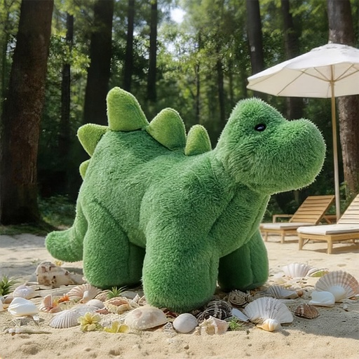 [00021105] DINO GREEN 33cm
