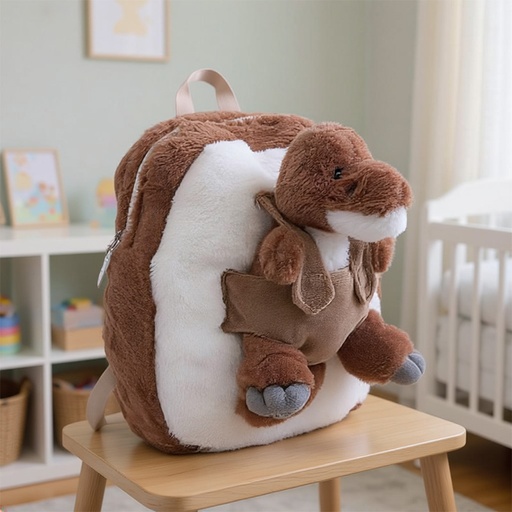 [00020957] BACKPACK DINO RED 28cm