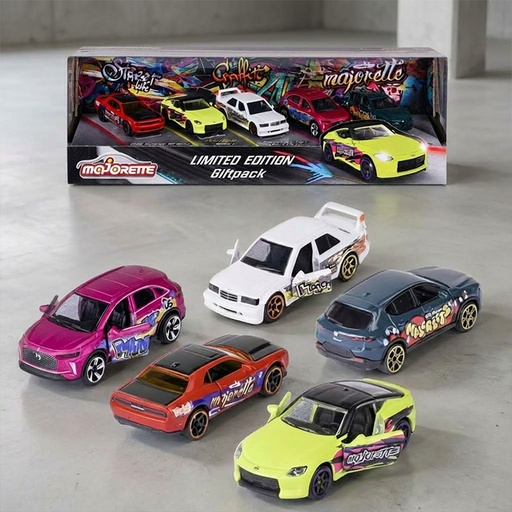 [00050672] MAJORETTE LIMITED EDITION 11 GIFTPACK 5PCS