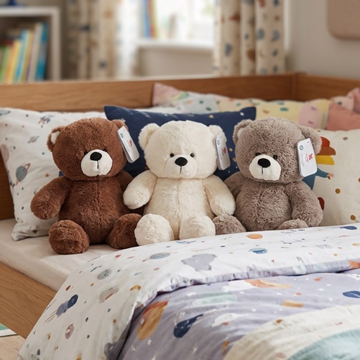 [00021063] CUDDLY & HUGGY BEARS 3-ASS 35cm