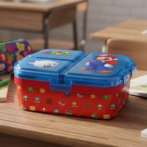 [00130528] LUNCHBOX MULTI COMPARTMENT SUPER MARIO