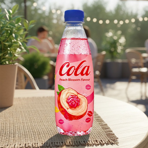 [D1002201] COLA PEACH FLOWER 24 x 40cl